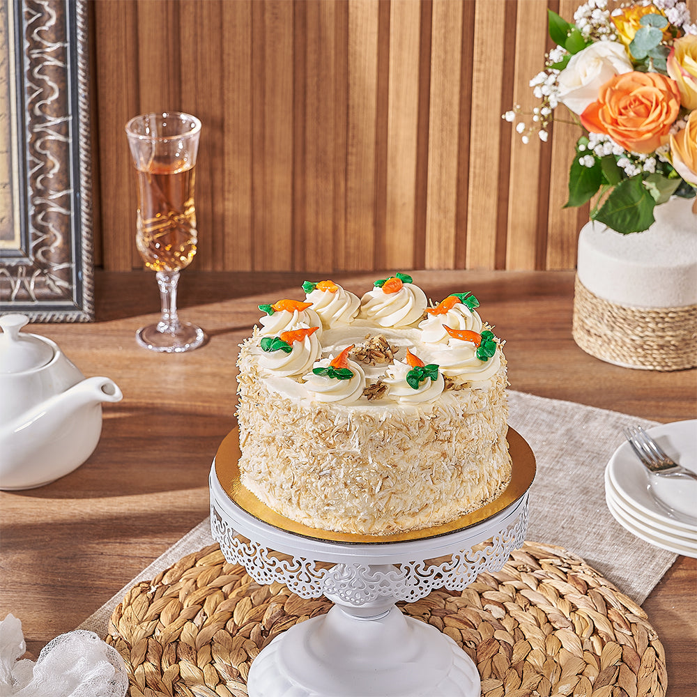 Carrot Cake – how the gift is presented