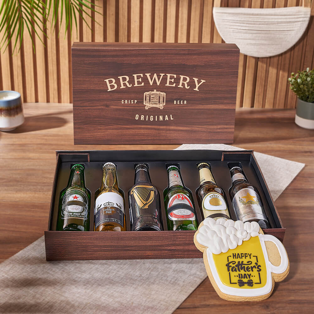 Six-Pack Beer Gift Father's Day – how the gift is presented