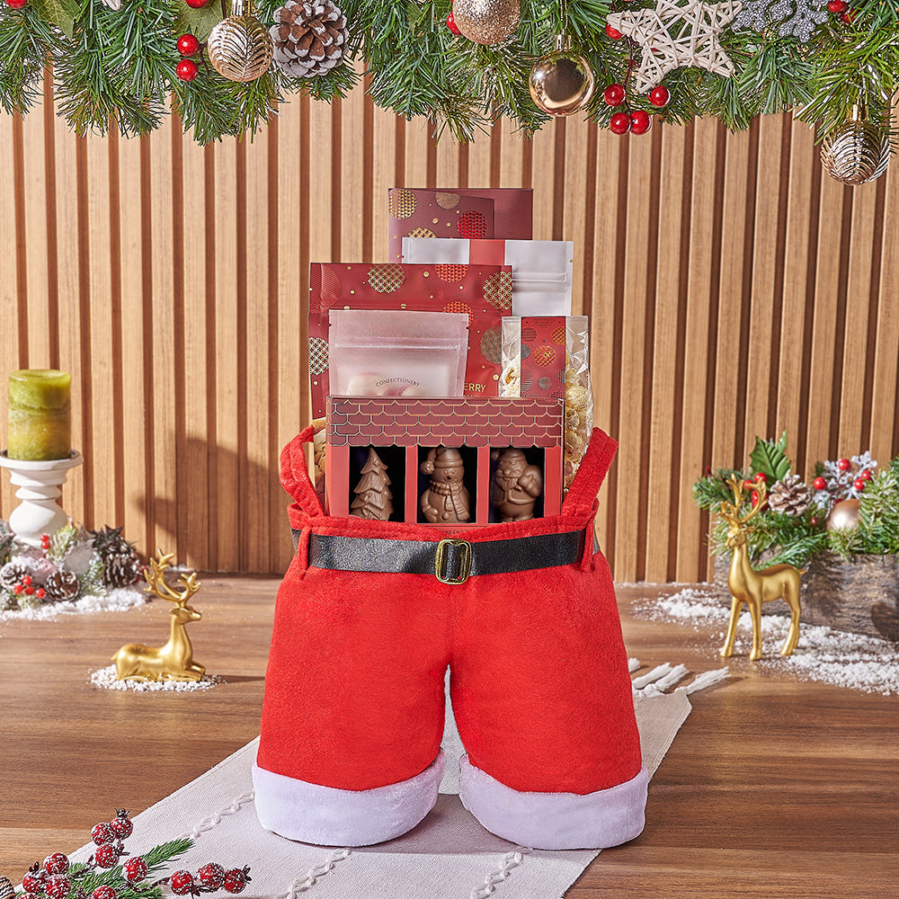 Christmas Candy and Cookie Bag – how the gift is presented