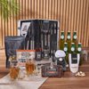 Smokin’ BBQ Grill Gift Set with Beer, grill gift, grill, beer gift, beer, bbq gift, bbq, Montreal delivery