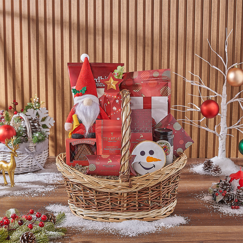 Holiday Chocolate and Snack Box – how the gift is presented