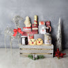 Birch & Bubbly Holiday Gift Crate from Montreal Baskets - Champagne Gift Crate - Montreal Delivery.