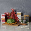 Christmas Cheese Ball Gift Basket from Montreal Baskets - Gourmet Gift Basket - Montreal Delivery.