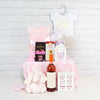 Deluxe Mommy & Baby Girl Gift Basket from Montreal Baskets - Wine Gift Basket -Montreal Baskets- Montreal Delivery.