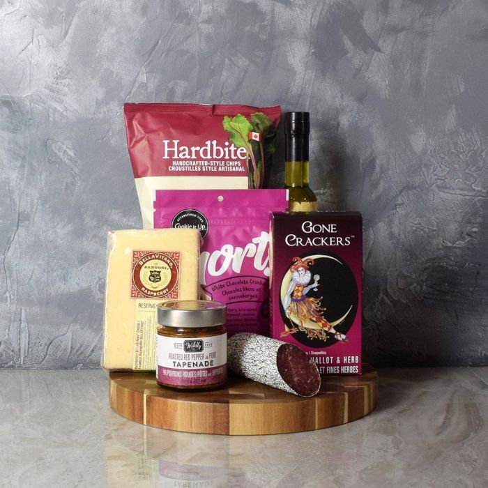 Festival of Flavour Gift Basket – how the gift is presented