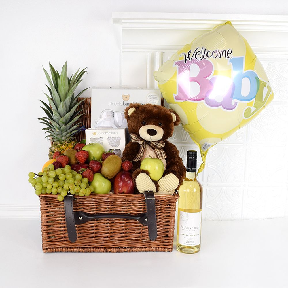 Toddler Comfort and Wine Gift Set – how the gift is presented