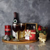 Holiday Wine & Chocolate Gift Basket from Montreal Baskets - Montreal Delivery