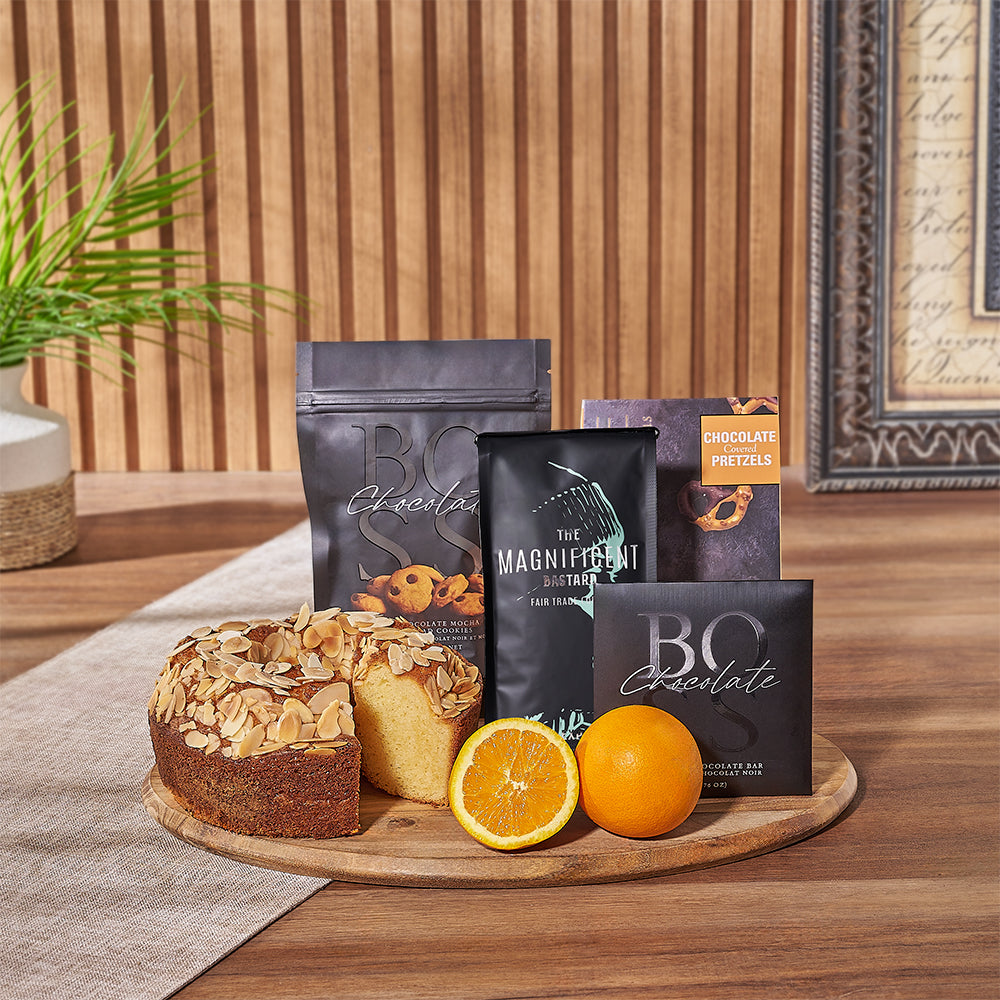 Coffee Break Treats Gift Set – how the gift is presented