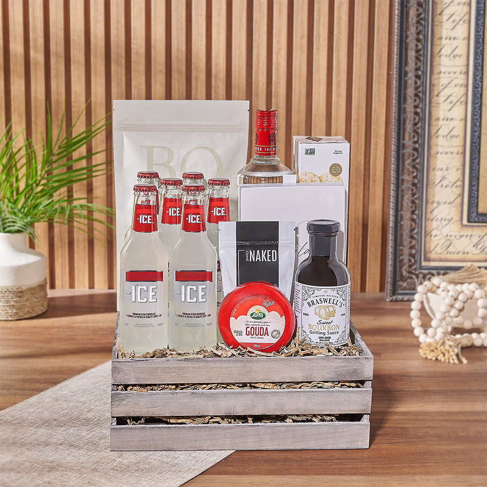 Elevate your party with our Chocolate &amp;amp; Cheese Celebration Gift Set, Montreal delivery 