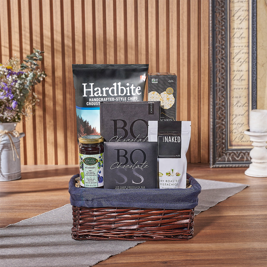 Happy Hanukkah Kosher Snack Basket from Montreal Baskets - Montreal Delivery