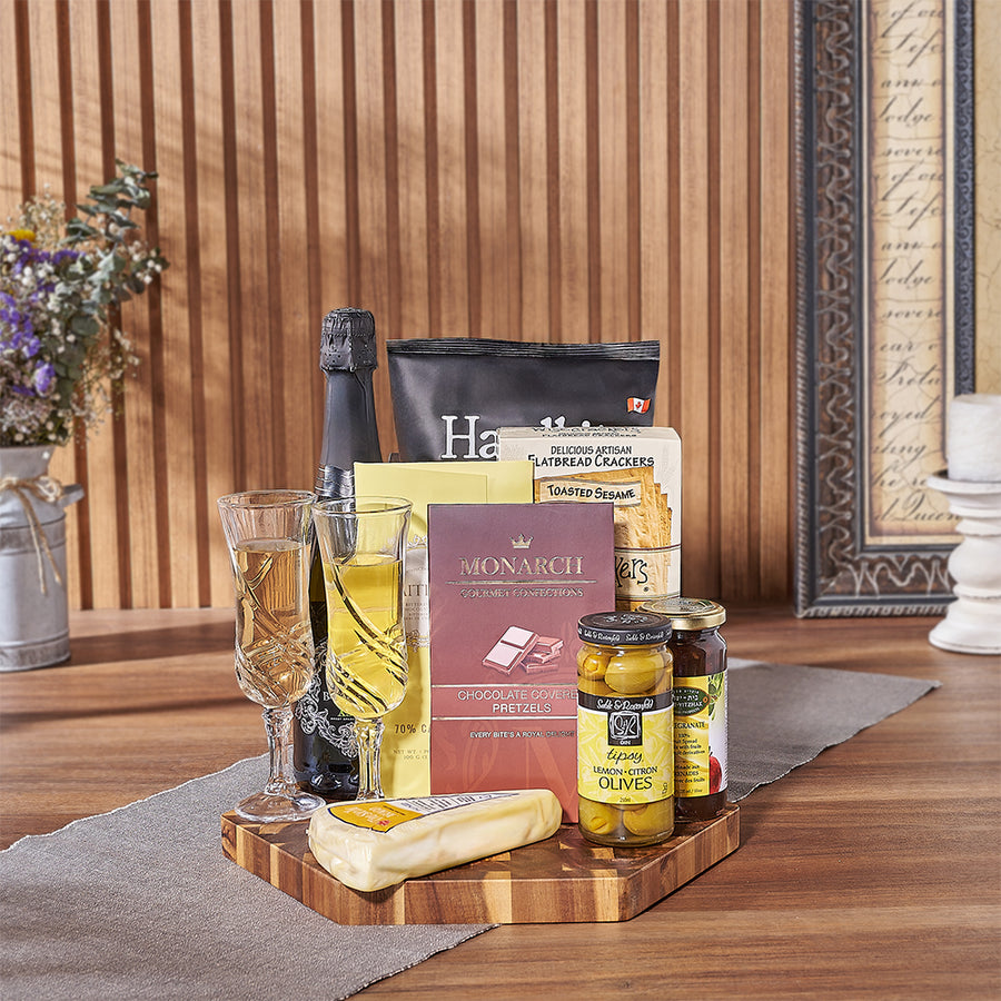 Overflowing with delectable kosher treats, this gift is the perfect way to extend your congratulations, Montreal delivery