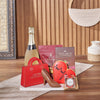 Bubbly &amp; Sweet Valentine's Gift Basket makes an exquisite gift - Montreal Delivery