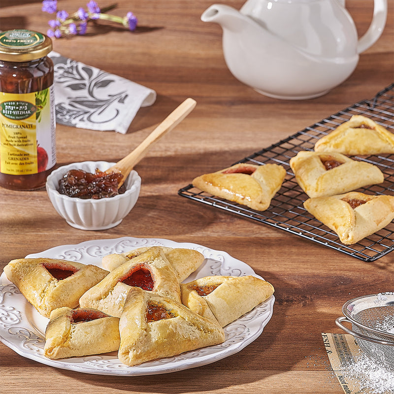 Purim Hamantaschen Cookies - Kosher gift basket - Montreal delivery