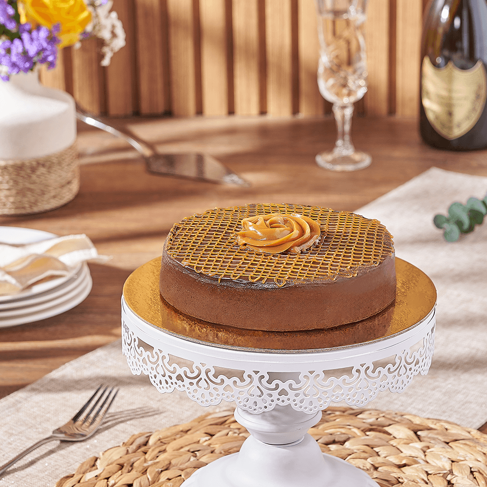 Gluten-Free Chocolate Butter Cake – how the gift is presented
