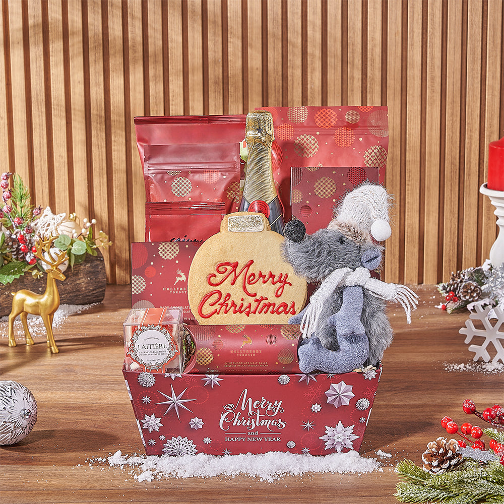 Christmas Gift Baskets With Champagne Montreal