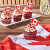 Canada Day Cupcakes, cupcake gift, cupcake, canada day gift, canada day, Montreal delivery