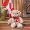 Canada Day Teddy Bear, plush gift, plush, bear gift, bear, canada day gift, canada day, Montreal delivery