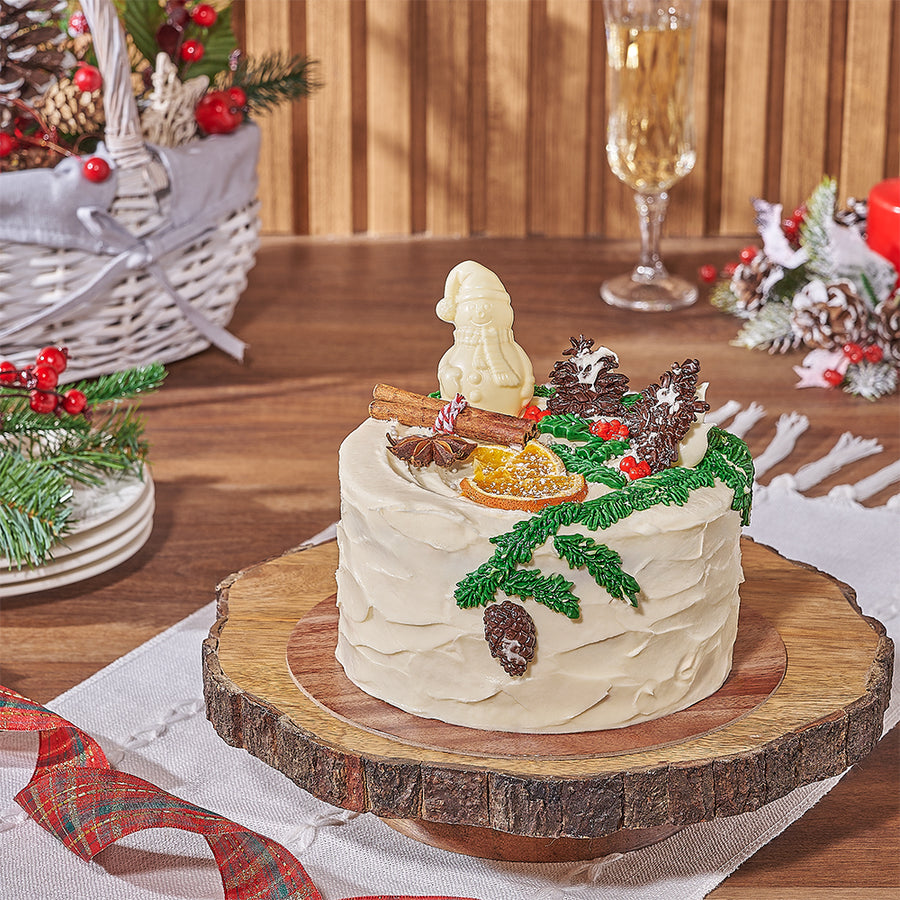 Christmas Cake, cake gift, cake, christmas gift, christmas, gourmet gift, gourmet, Montreal delivery