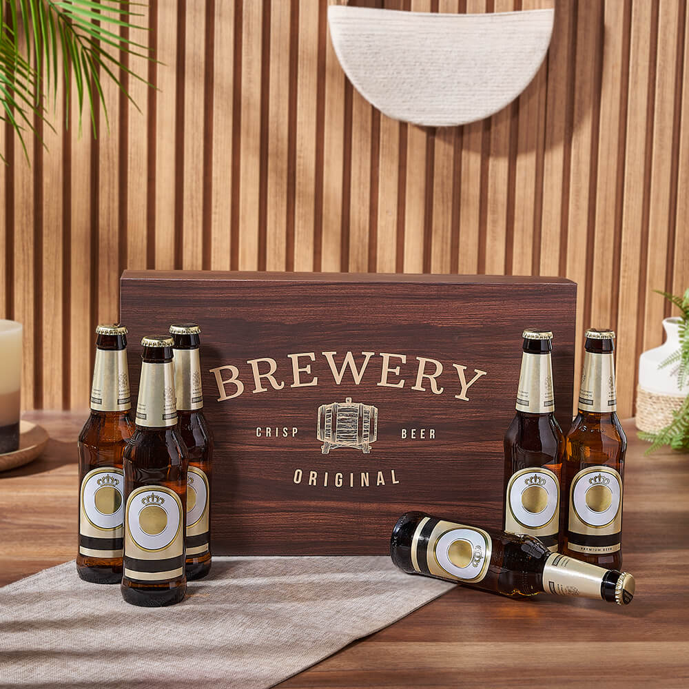 Crisp Beer Gift Box, beer gift, beer, Montreal delivery