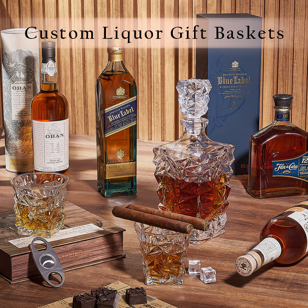 Custom Liquor Gift Baskets from Montreal Baskets - Liquor Gift  Basket - Montreal Delivery