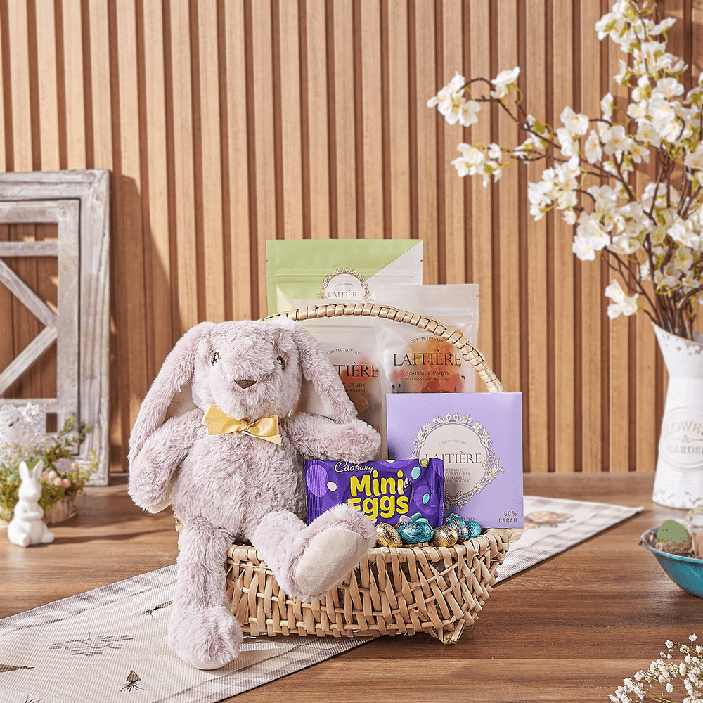 Easter Candy & Treat Basket, easter gift, easter, chocolate gift, chocolate, candy gift, candy, Montreal delivery