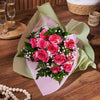 Enduring Pink Rose Gift, flower gift basket, flower, bouquet gift, bouquet, rose gift, rose, Montreal delivery