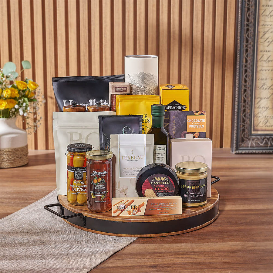 Get This Party Started Platter, liquor gift, liquor, gourmet gift, gourmet, chocolate gift, chocolate, Montreal delivery