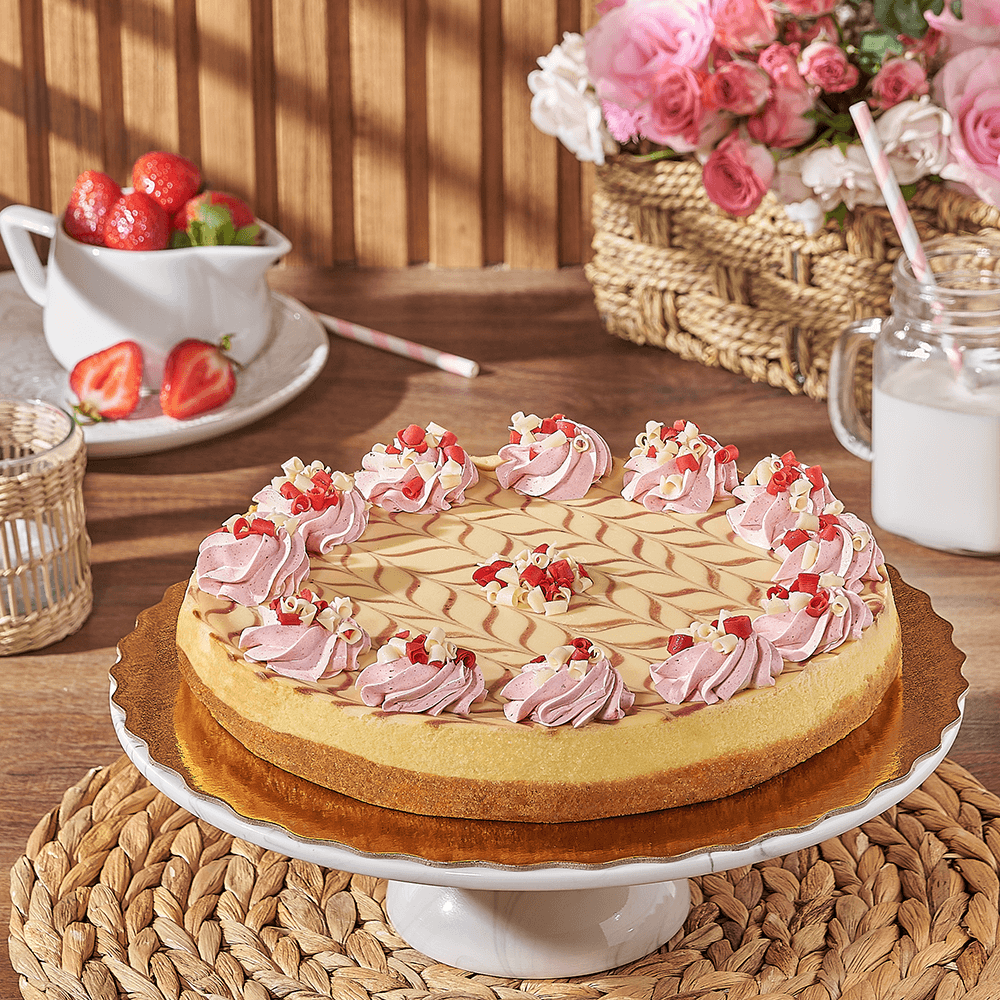 Grand Strawberry Cheesecake, cheesecake gift, cheesecake, cake gift, cake, dessert gift, dessert