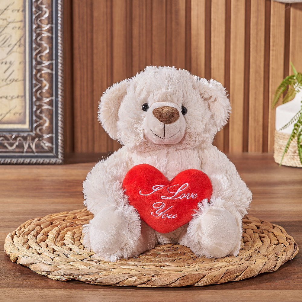 I Love You Bear, bear gift, bear, plush gift, plush, teddy gift, teddy, Montreal delivery