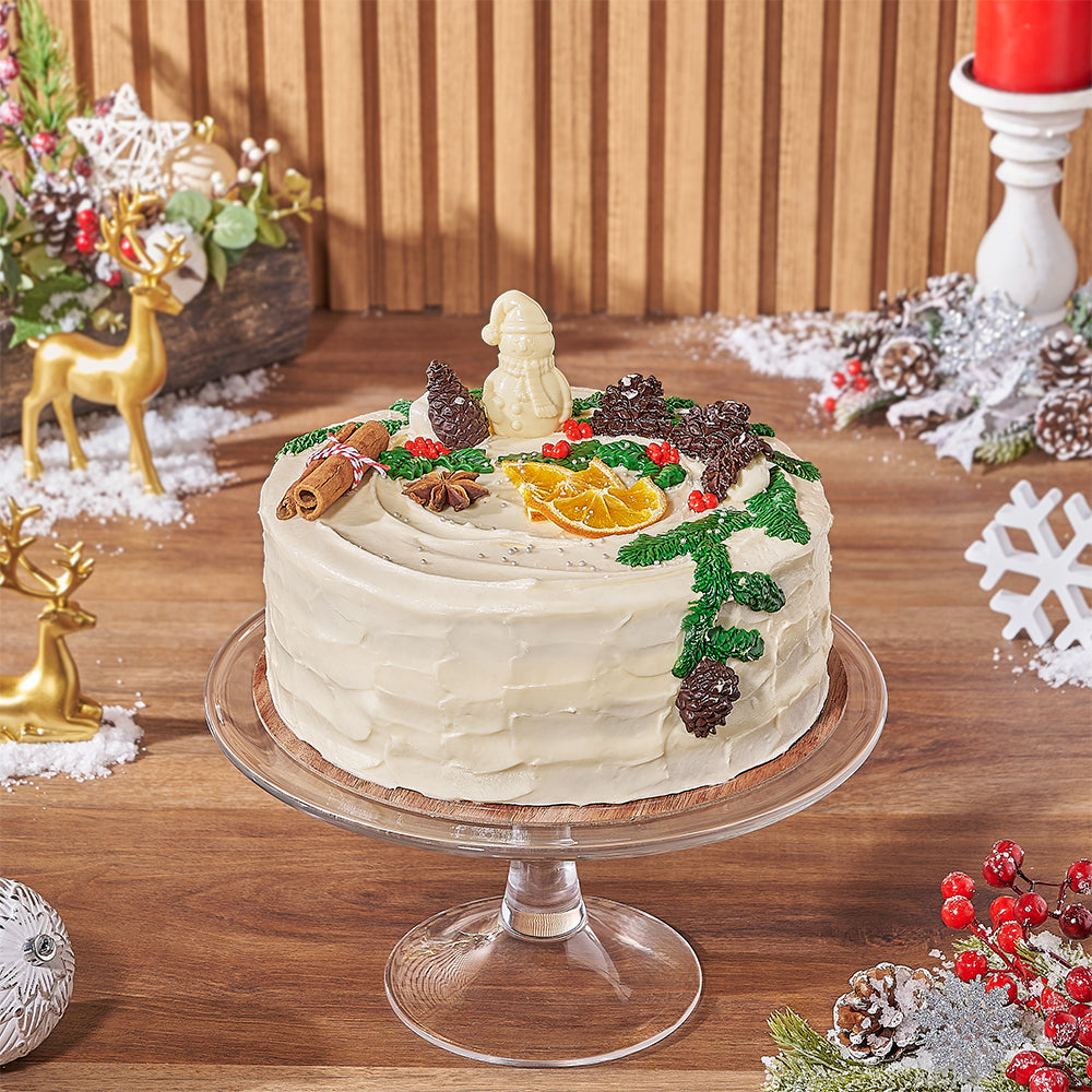 Large Christmas Cake – how the gift is presented