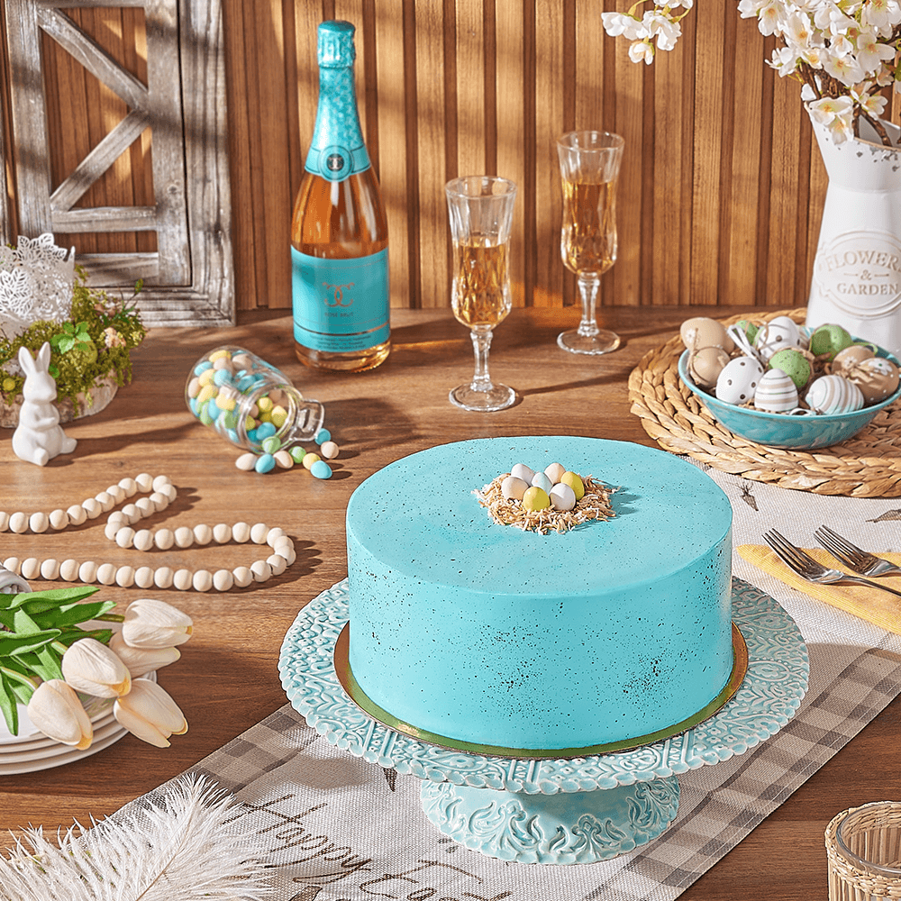 Large Easter Cake, easter gift, easter, cake gift, cake, baked goods gift, baked goods, Montreal delivery