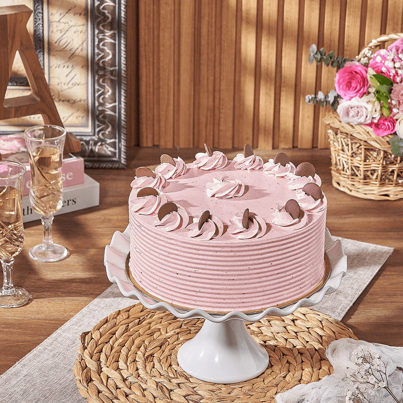 Large Strawberry Chocolate Cake, cake gift, cake, chocolate cake gift, chocolate cake, Montreal delivery