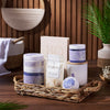 Lavender and Tea Spa Crate, spa gift, spa, bath & body gift, bath & body, tea gift, tea, Montreal delivery