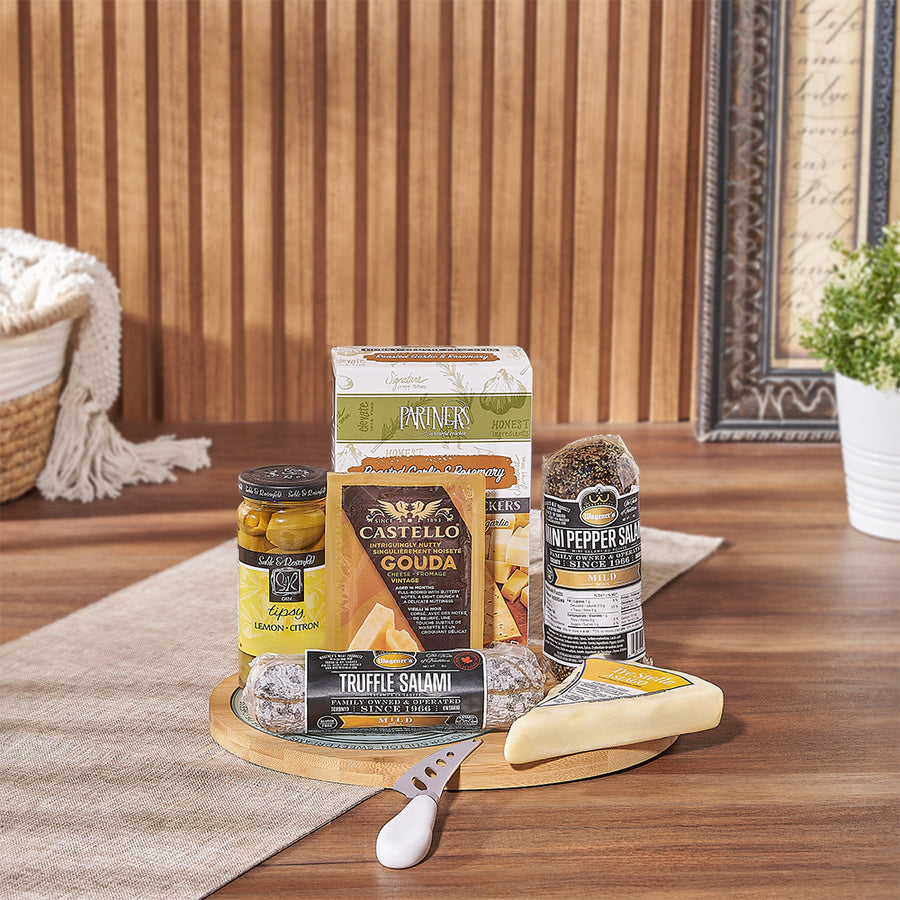 Luxurious Meat & Cheese Gift Set- Montreal Delivery