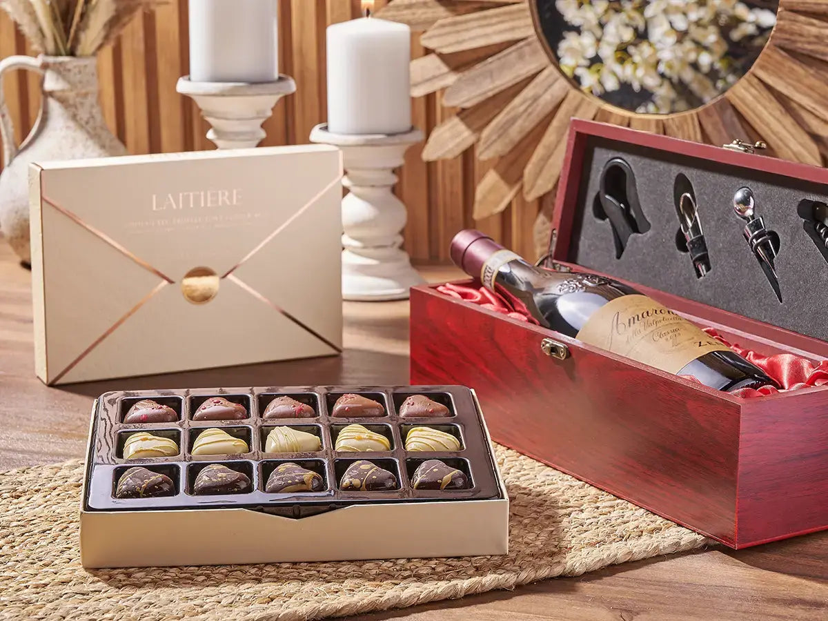Gift basket prepared for delivery in Montreal