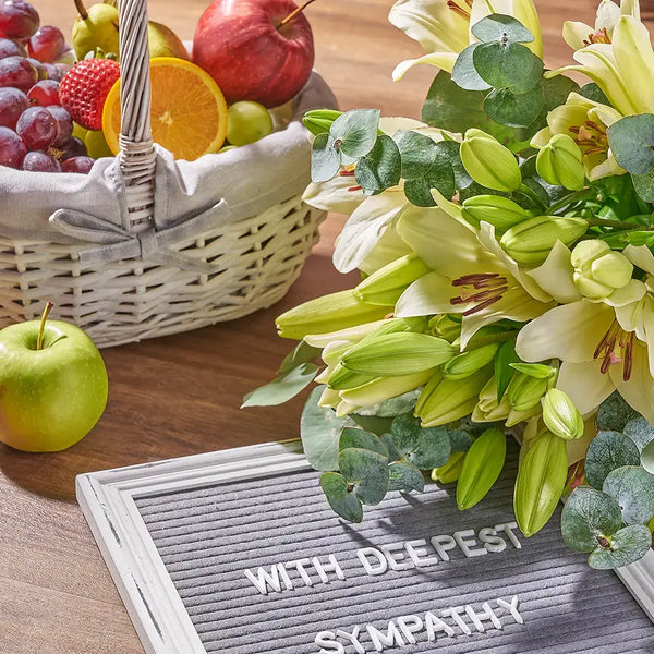 Gift basket for Sympathy
