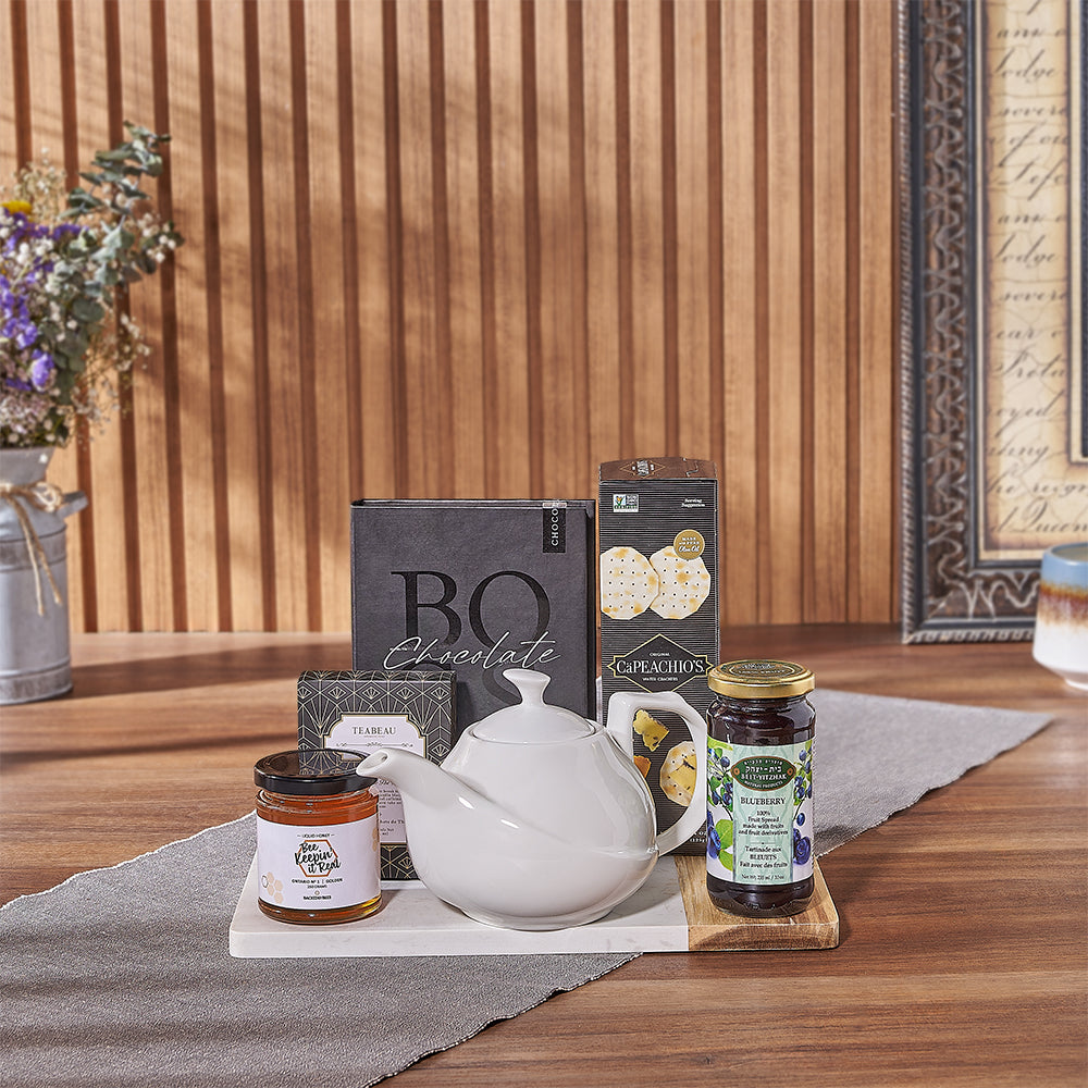 Mid-Morning Kosher Refreshment Gift Board - Montreal Basket - Montreal Delivery 