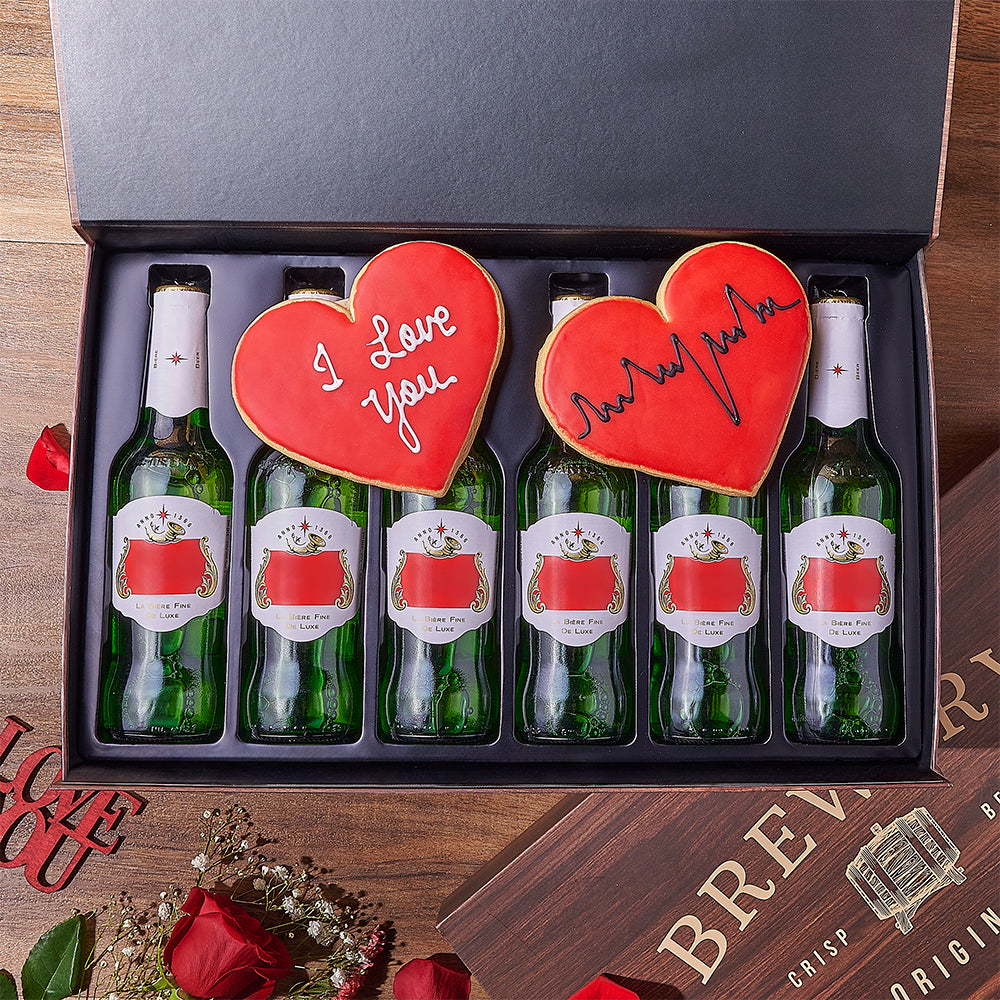 Parkdale Valentine's Day Beer Box – how the gift is presented