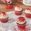 Red Velvet Cupcakes, cupcake gift, cupcake, dessert gift, dessert, Montreal delivery