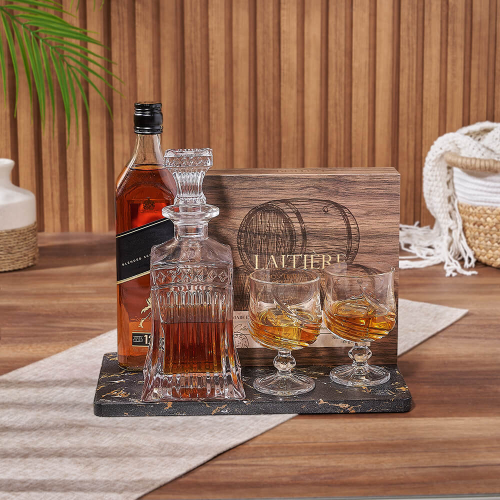 Richmond Hill Liquor &amp; Chocolate Gift Basket, liquor gift, liquor, decanter gift, decanter, chocolate gift, chocolate, Montreal  delivery