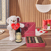 Richview Valentine’s Day Wine Basket, wine gift, wine, chocolate gift, chocolate, Montreal delivery