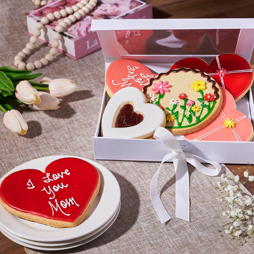 Six Cookie Mother's Day Box – how the gift is presented