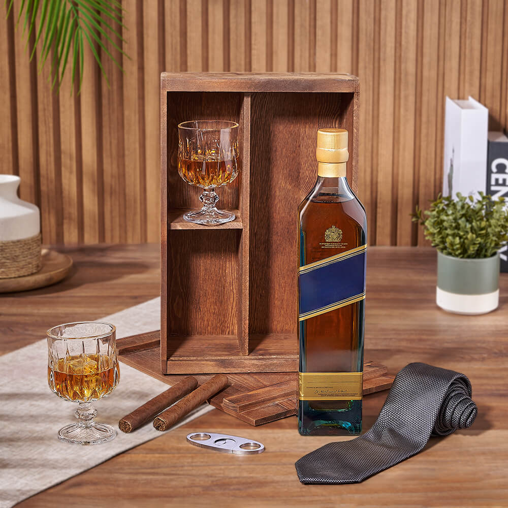 The Gentleman's Crate, liquor gift, liquor, cigar gift, cigars, Montreal delivery
