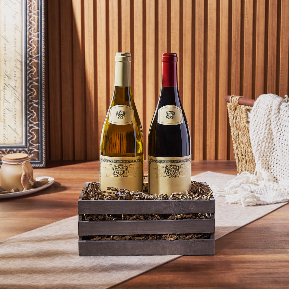 Through the Grapevine Gift Set, wine gift, wine, wine duo gift, wine duo, Montreal delivery