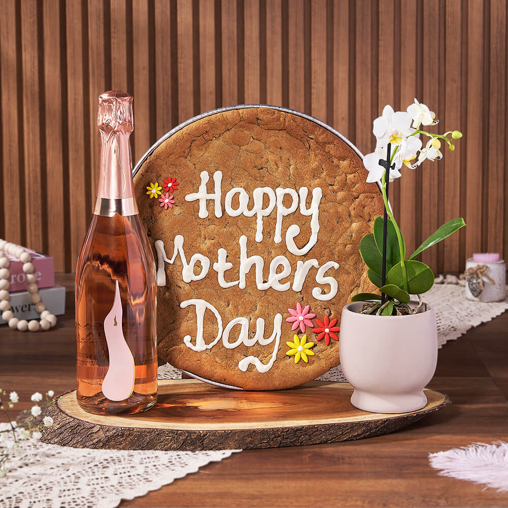 Triple Surprise Mother’s Day Gift, mothers day gift, mothers day, plant gift, plant, giant cookie gift, giant cookie, Montreal delivery