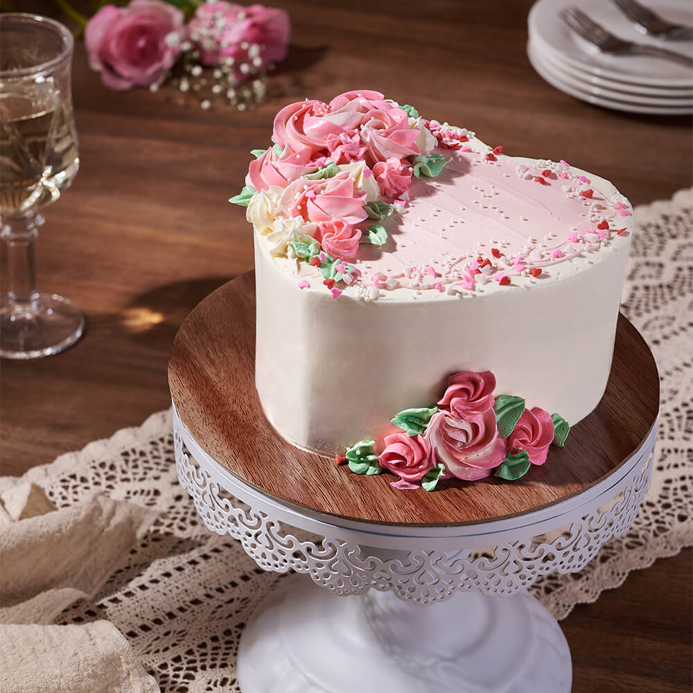 Vanilla &amp; Raspberry Delight Cake, mothers day cake, mothers day, cake gift, cake, Montreal Delivery