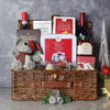Ample Holiday Wine & Treats Basket from Montreal Baskets - Montreal Delivery