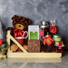 Christmas Coffee & Treats Basket from Montreal Baskets - Gourmet Gift Basket - Montreal Delivery.