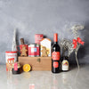 Christmas Tea & Treat Gift Set from Montreal Baskets - Wine Gift Set - Montreal Delivery.