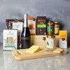 The Deluxe Kosher Celebration Crate from Montreal Baskets - Champagne Gift Crate - Montreal Delivery.
